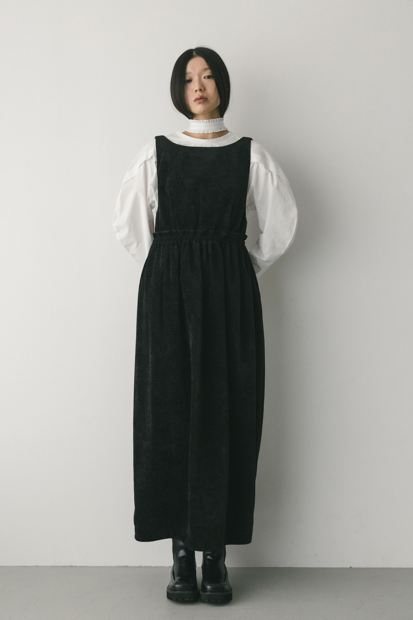 2WAYベロアジャンパースカート 詳細画像 BLK 5