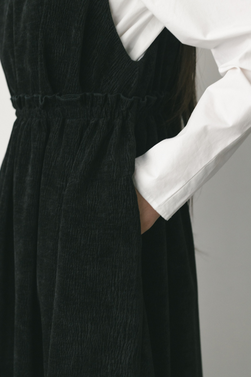 2WAYベロアジャンパースカート 詳細画像 BLK 8