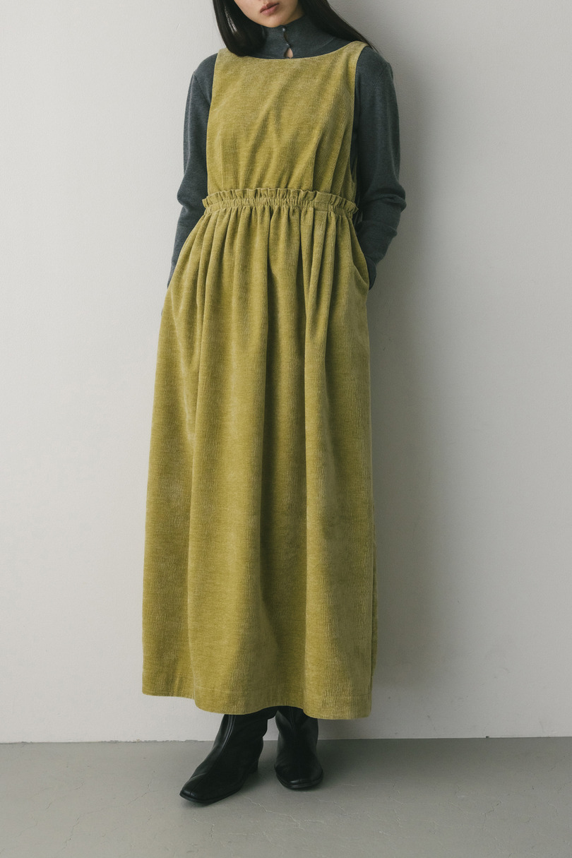 2WAYベロアジャンパースカート