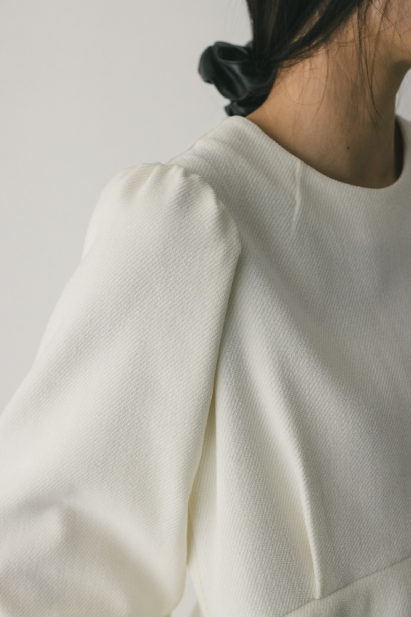 コーデュロイペプラムショートオールインワン 詳細画像 WHT 7