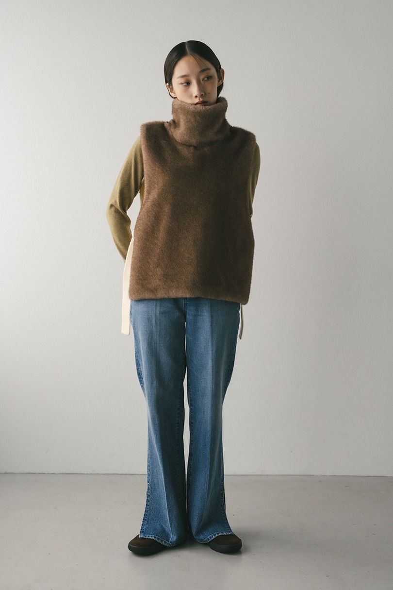 2WAYフェイクファーベスト 詳細画像 BEG 7