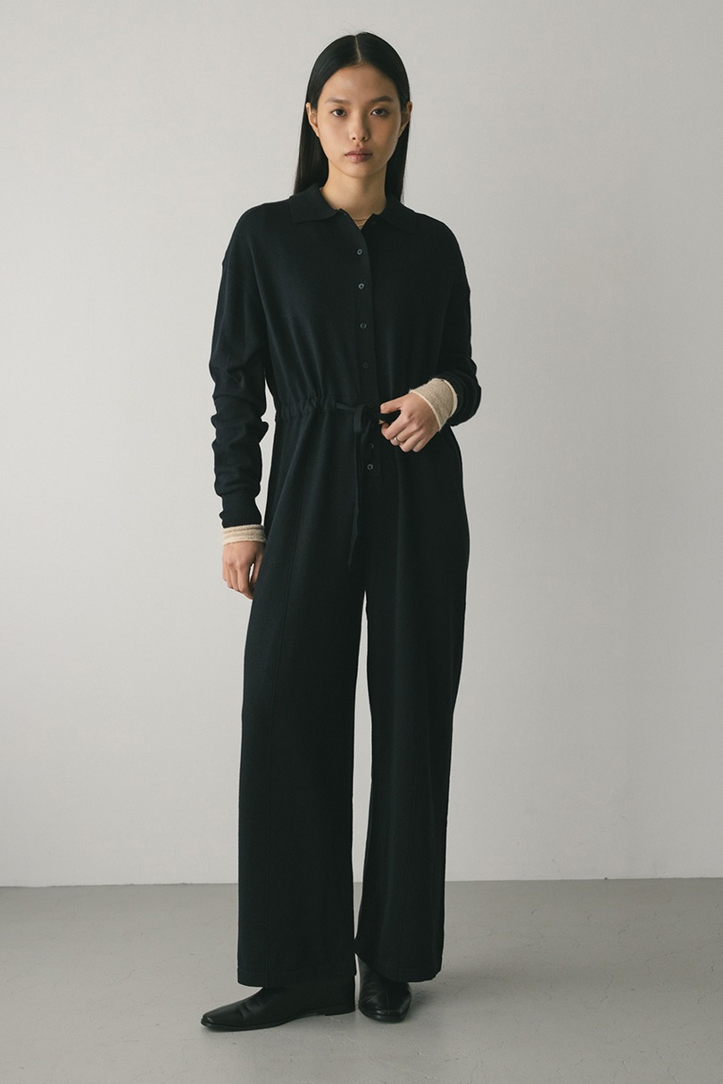 ルーズニットオールインワン 詳細画像 BLK 2