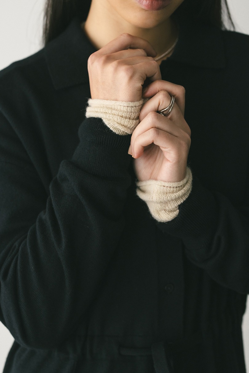 ルーズニットオールインワン 詳細画像 BLK 6