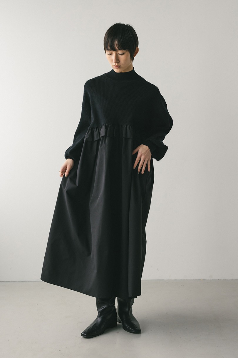 バックストリングコンビネーションワンピース