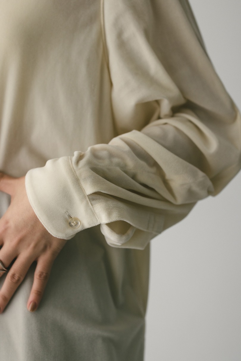 ベロアルーズシャツ 詳細画像 IVOY 5