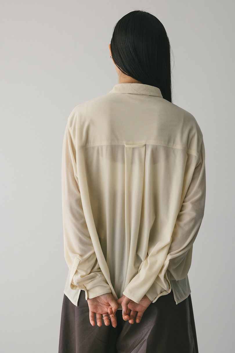 ベロアルーズシャツ 詳細画像 IVOY 7