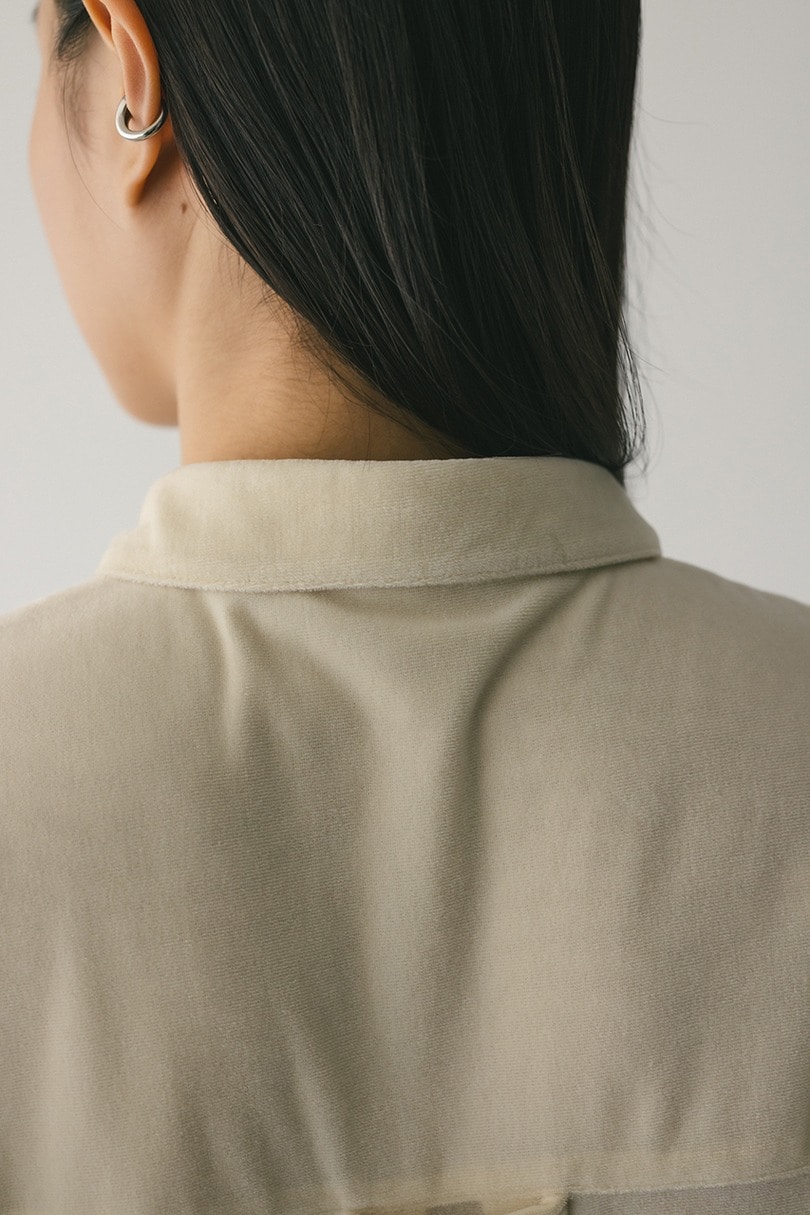 ベロアルーズシャツ 詳細画像 IVOY 8