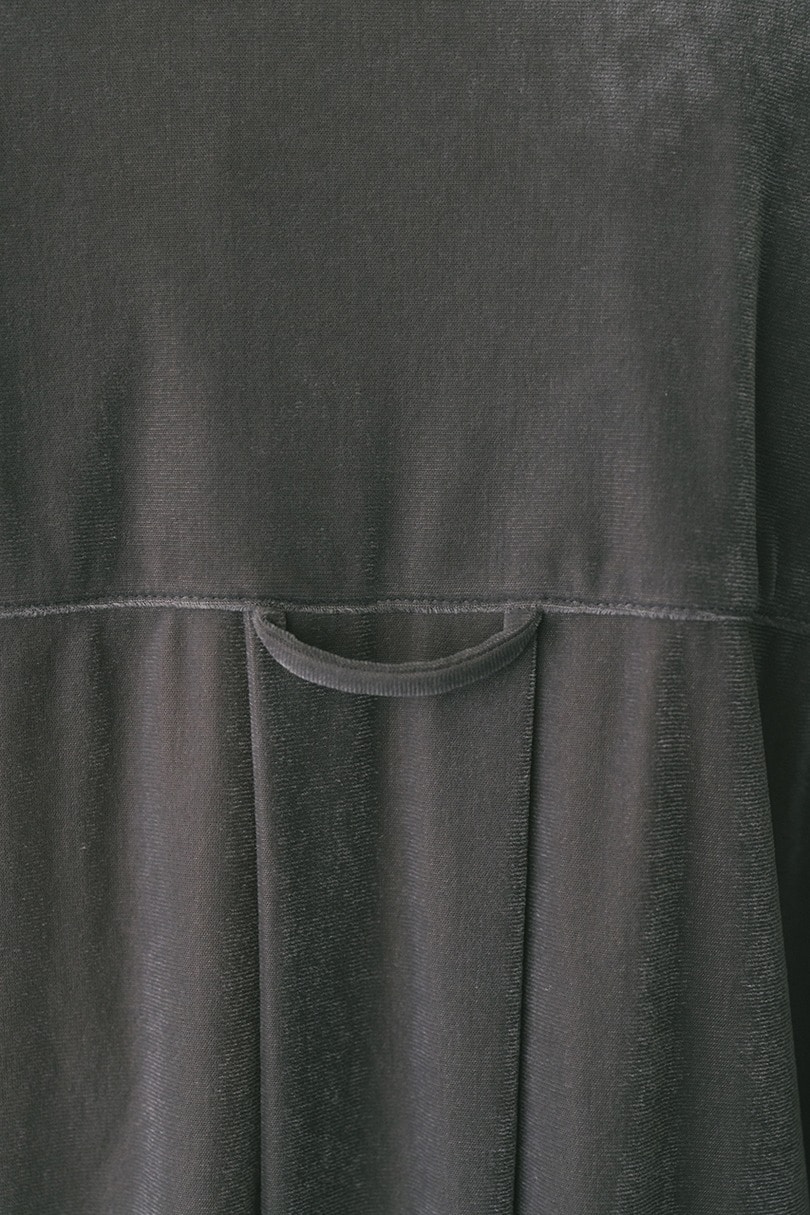 ベロアルーズシャツ 詳細画像 GRY 14