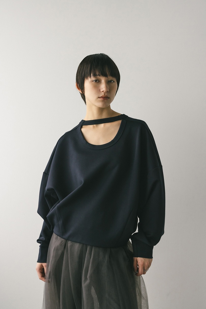 バックオープンカットトップ 詳細画像 NVY 6