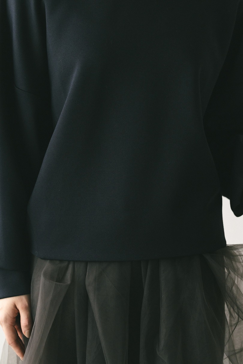 バックオープンカットトップ 詳細画像 NVY 9