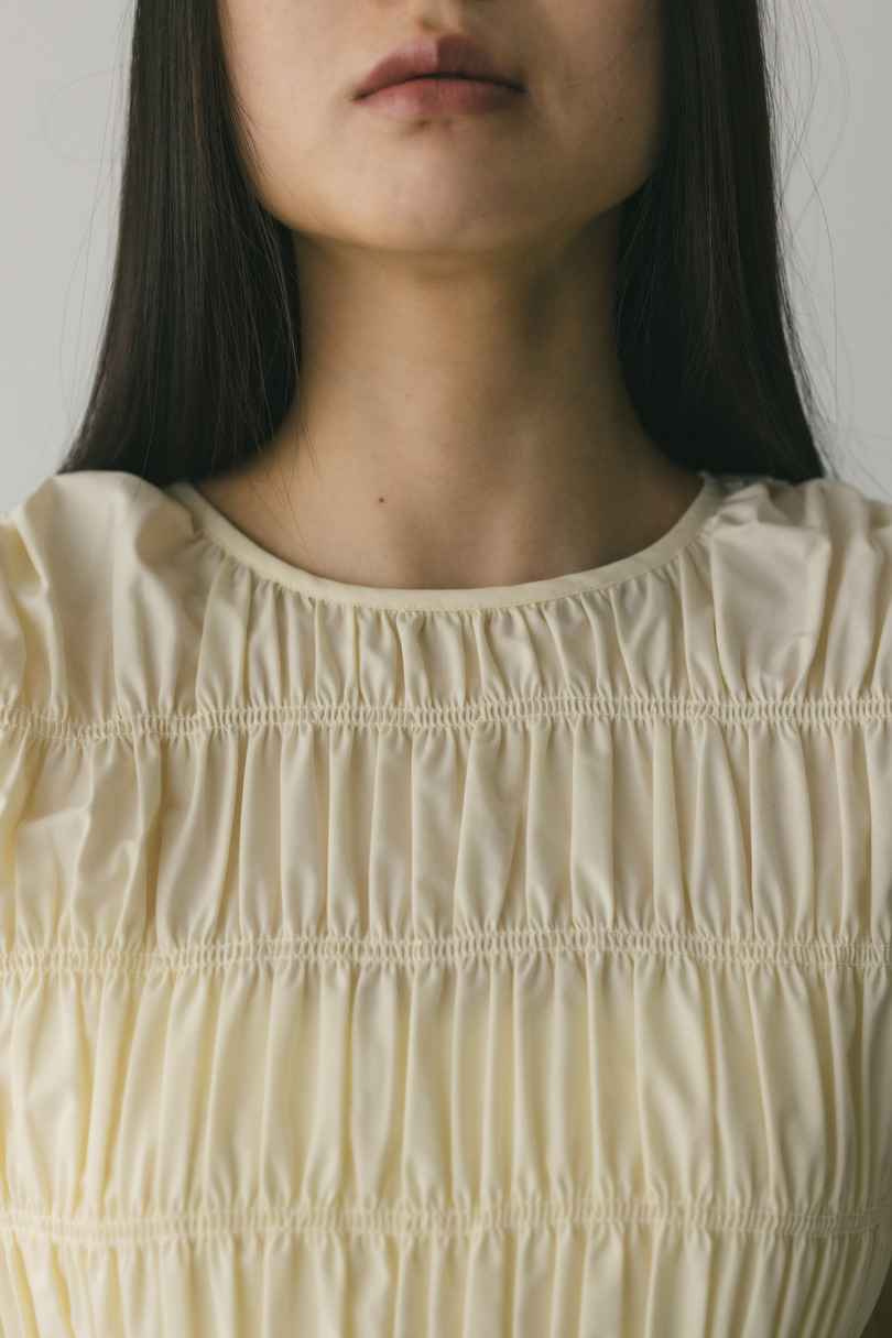 シャーリングブラウス 詳細画像 WHT 4