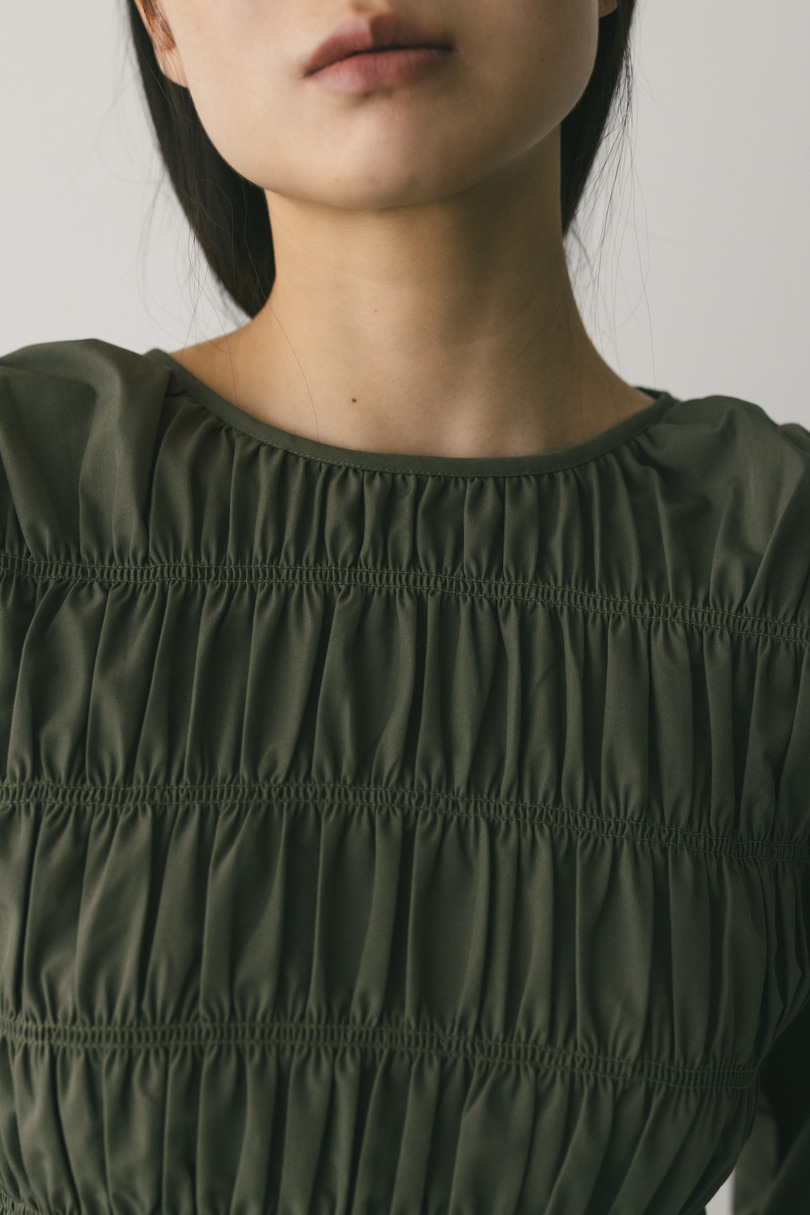 シャーリングブラウス 詳細画像 KHA 5