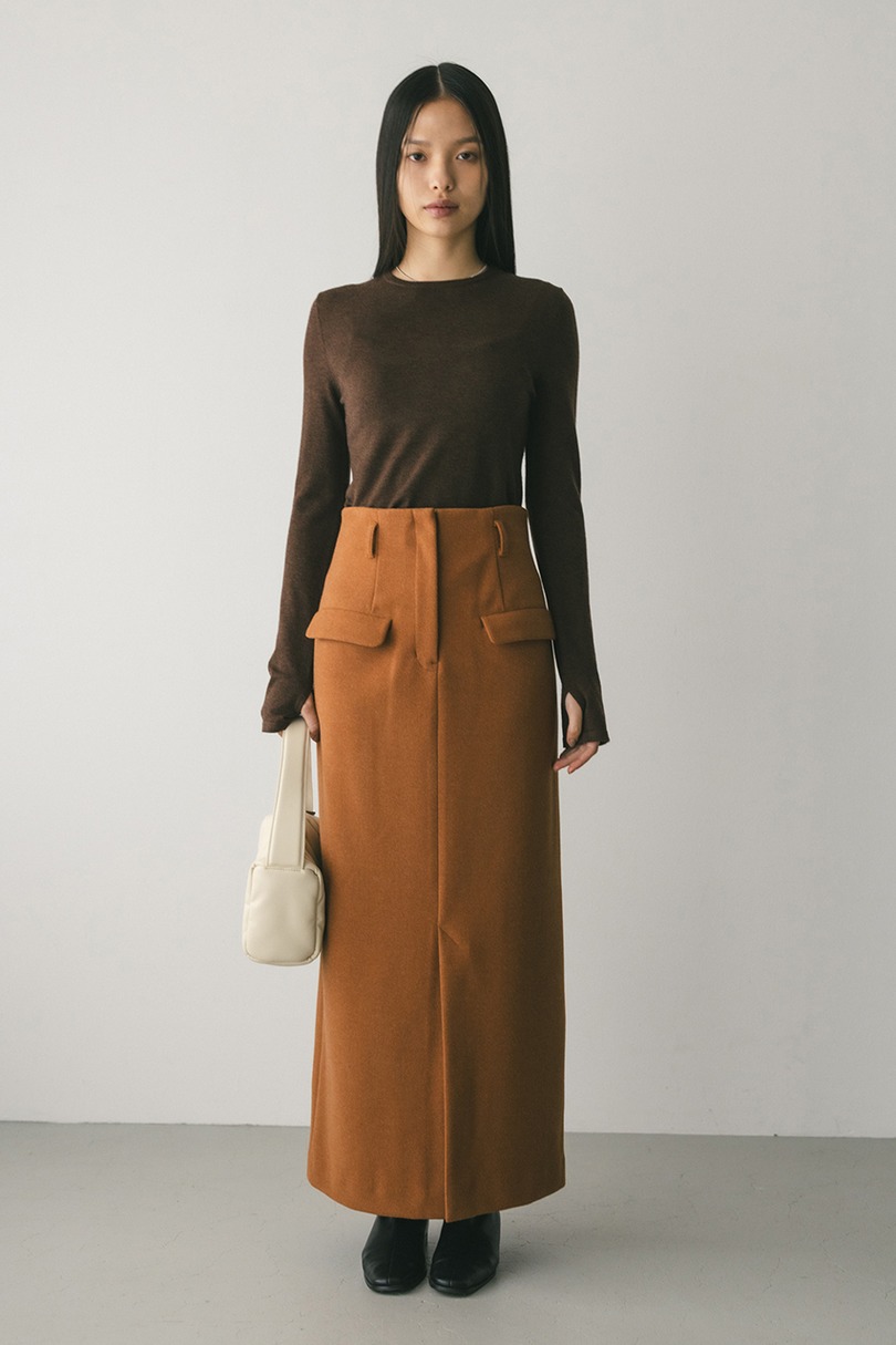 フロントポケットナロースカート 詳細画像 ORG 2