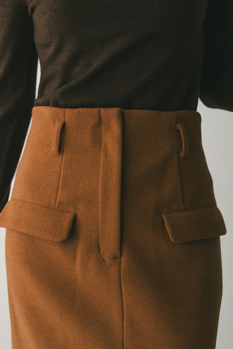 フロントポケットナロースカート 詳細画像 ORG 3