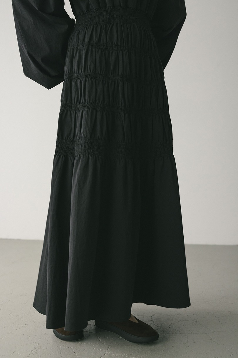 シャーリングフォルムワンピース 詳細画像 BLK 6