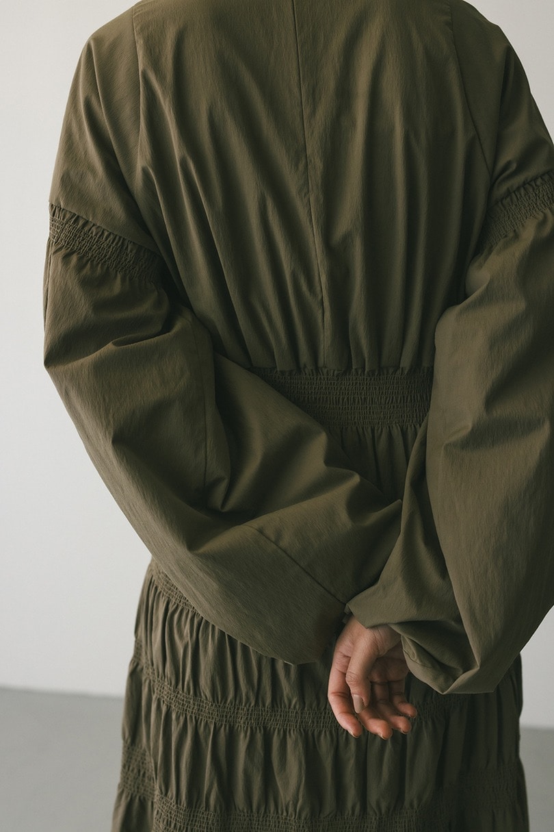 シャーリングフォルムワンピース 詳細画像 KHA 13