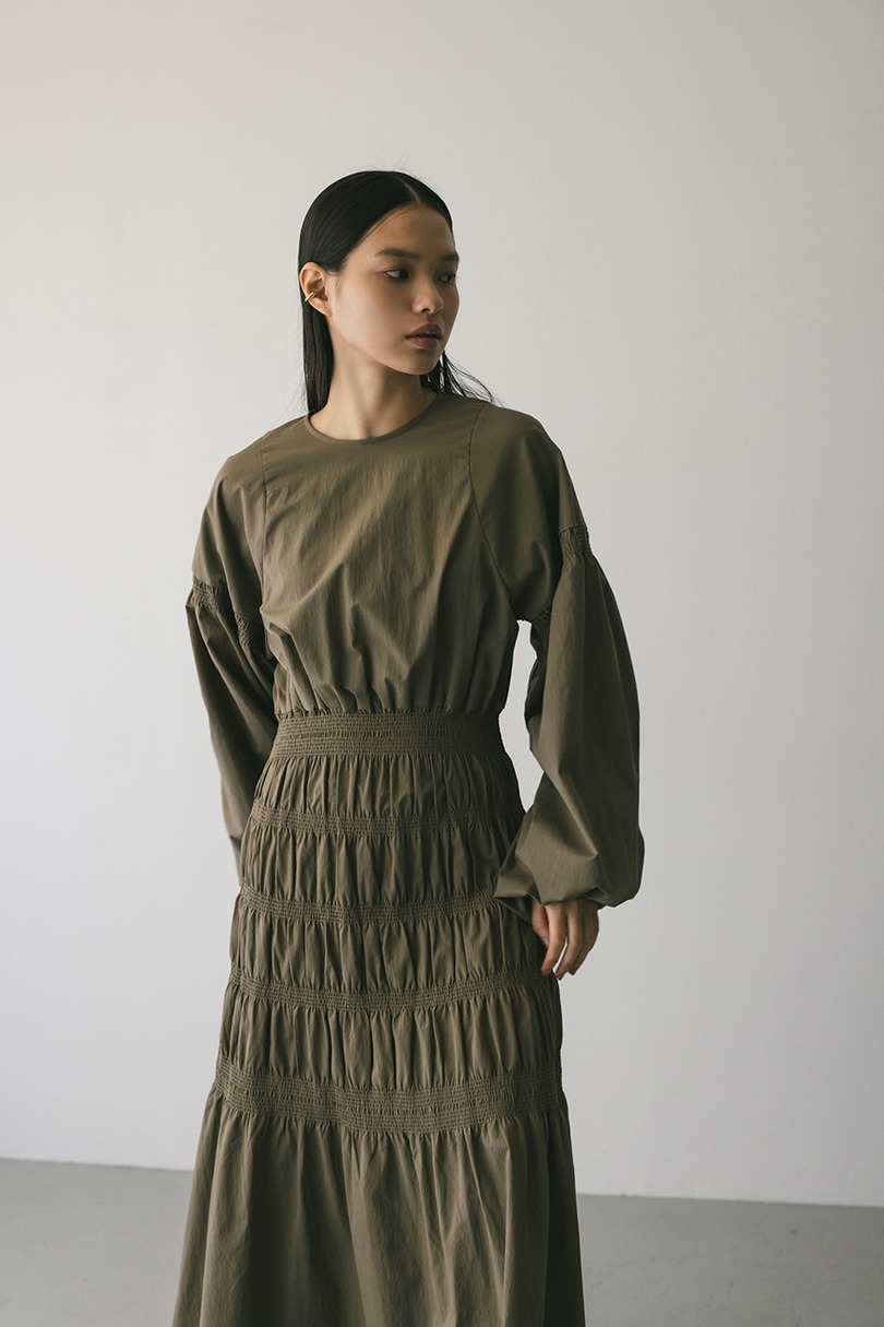 シャーリングフォルムワンピース 詳細画像 KHA 3