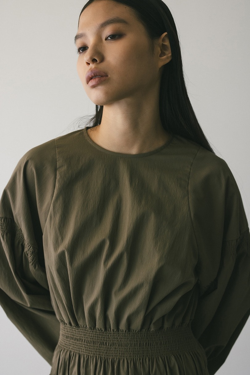 シャーリングフォルムワンピース 詳細画像 KHA 5