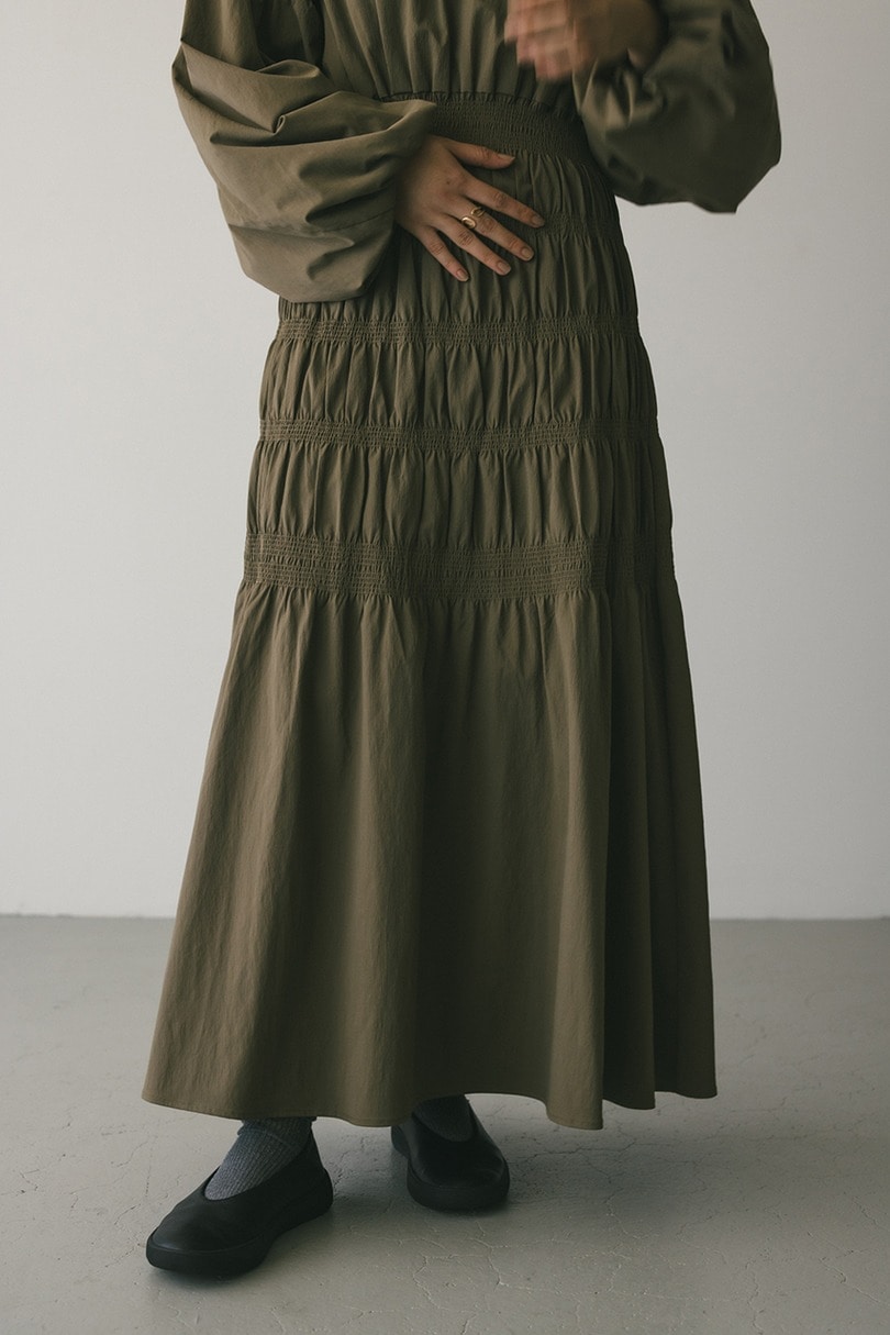 シャーリングフォルムワンピース 詳細画像 KHA 9