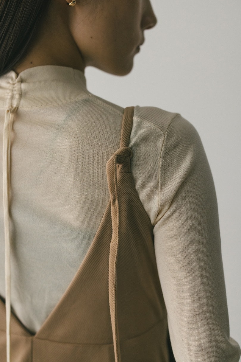 ワイドタックベロアロンパース 詳細画像 BEG 8