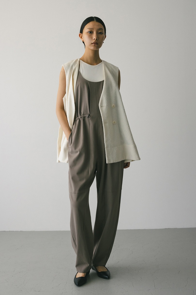 バレルラインロンパース 詳細画像 L/BRN 2