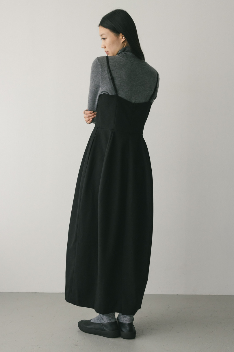 フォルムパターンキャミワンピース 詳細画像 BLK 8