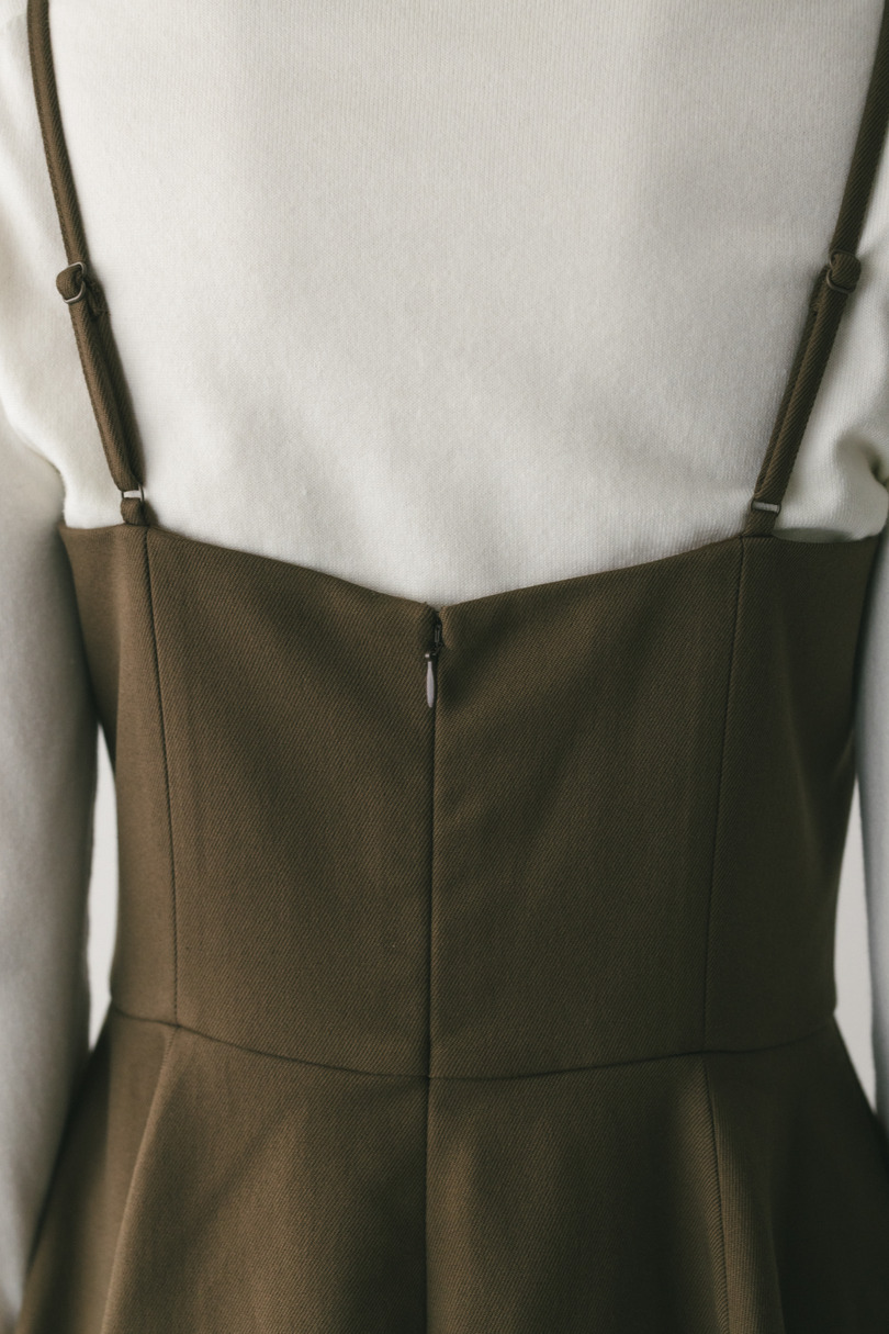 フォルムパターンキャミワンピース 詳細画像 BRN 6