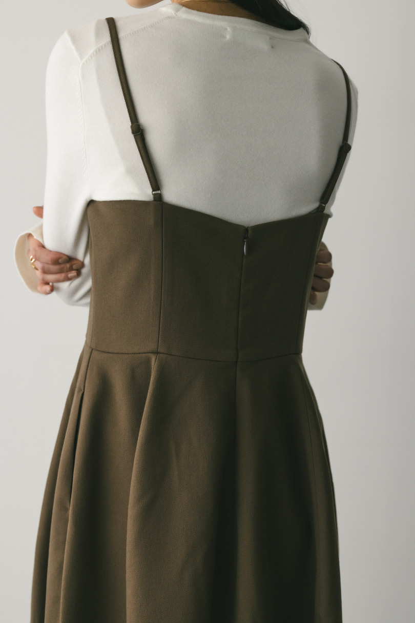 フォルムパターンキャミワンピース 詳細画像 BRN 8