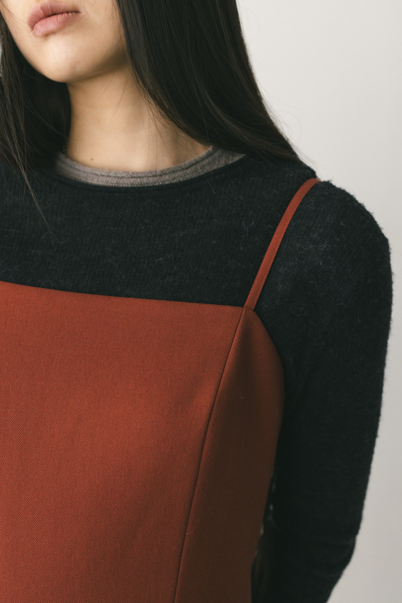 フォルムパターンキャミワンピース 詳細画像 D/ORG 2