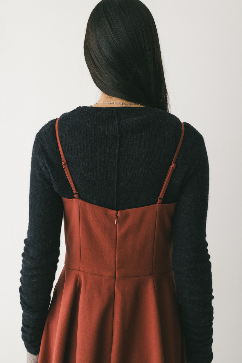 フォルムパターンキャミワンピース 詳細画像 D/ORG 7