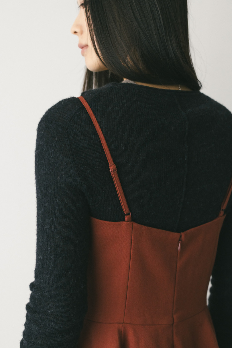 フォルムパターンキャミワンピース 詳細画像 D/ORG 8