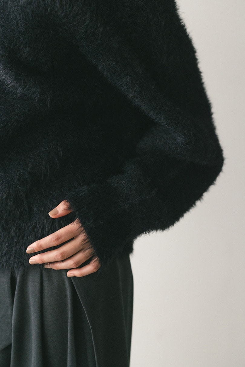 2WAYシャギーニット 詳細画像 BLK 10