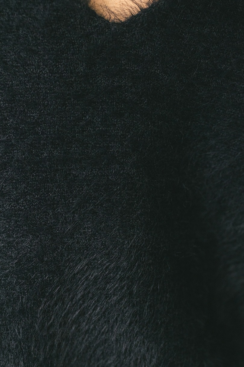 2WAYシャギーニット 詳細画像 BLK 14