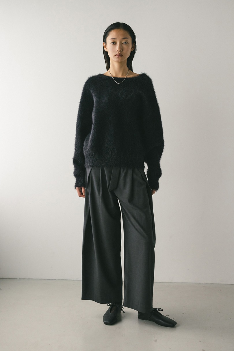 2WAYシャギーニット 詳細画像 BLK 3