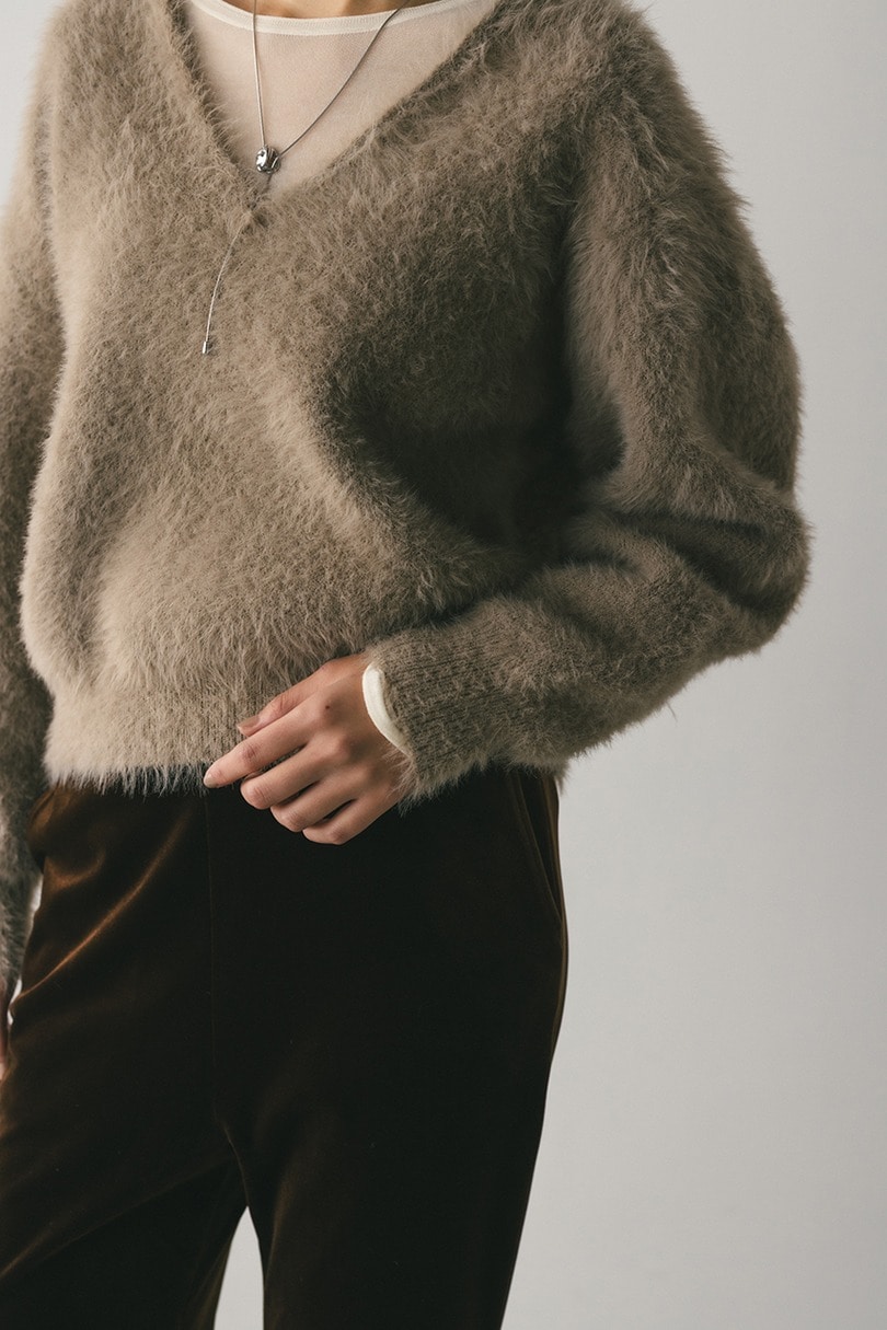 2WAYシャギーニット 詳細画像 BEG 7