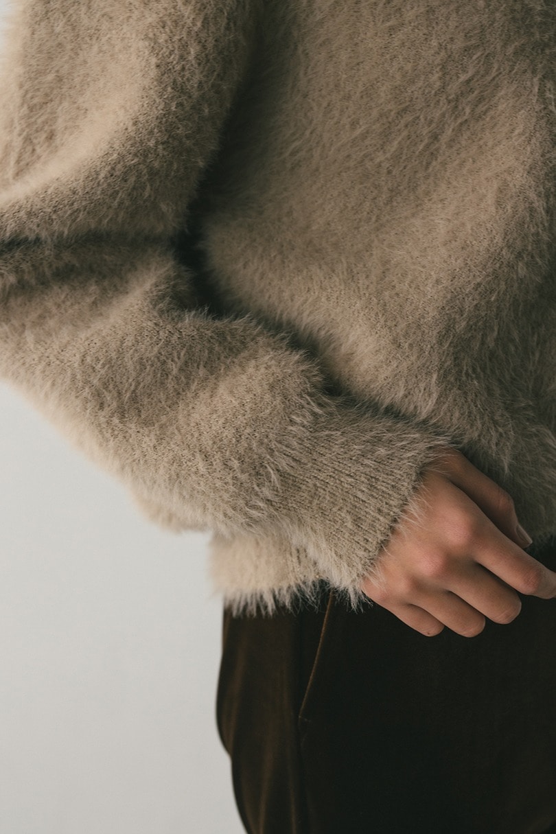 2WAYシャギーニット 詳細画像 BEG 8