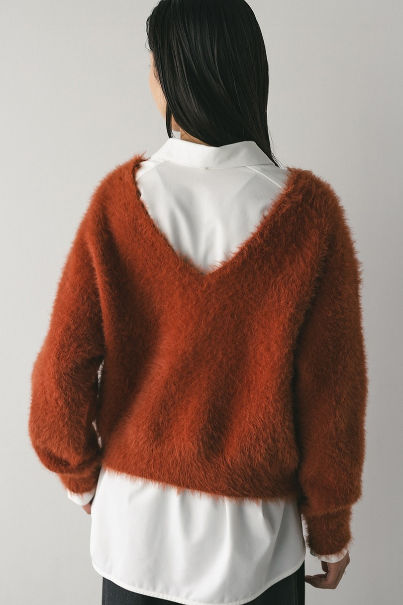 2WAYシャギーニット 詳細画像 ORG 6