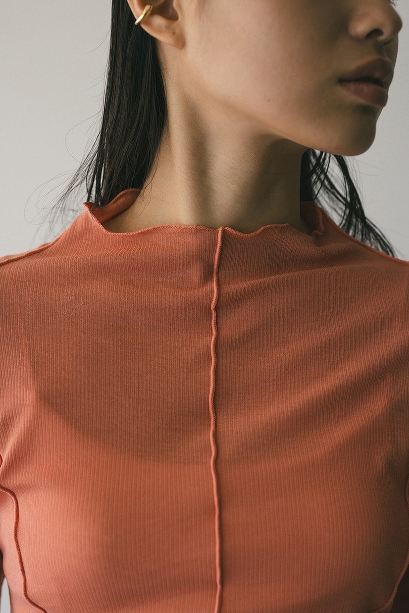 アウトシームカットトップ 詳細画像 PNK 4