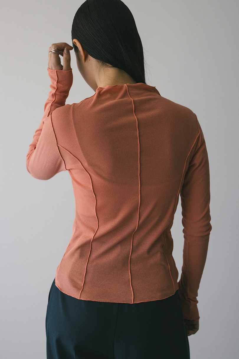 アウトシームカットトップ 詳細画像 PNK 7