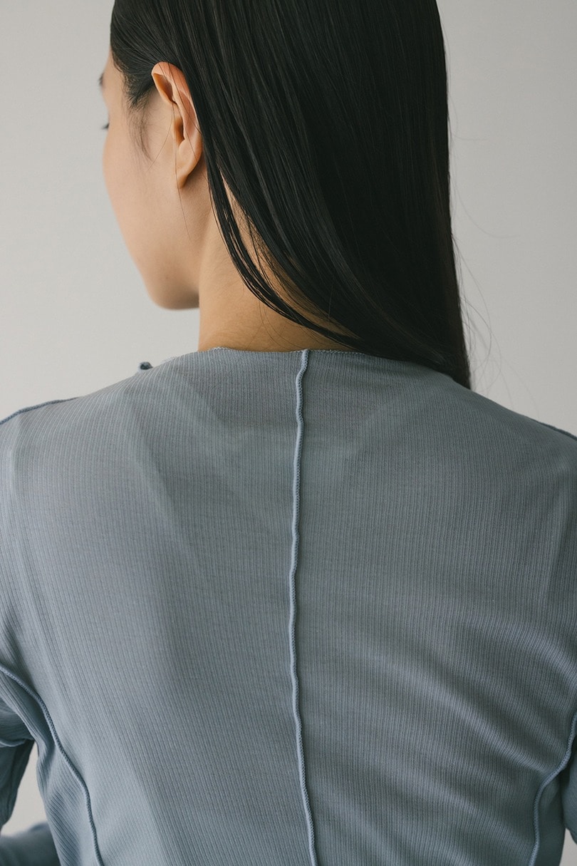 アウトシームカットトップ 詳細画像 SAX 8