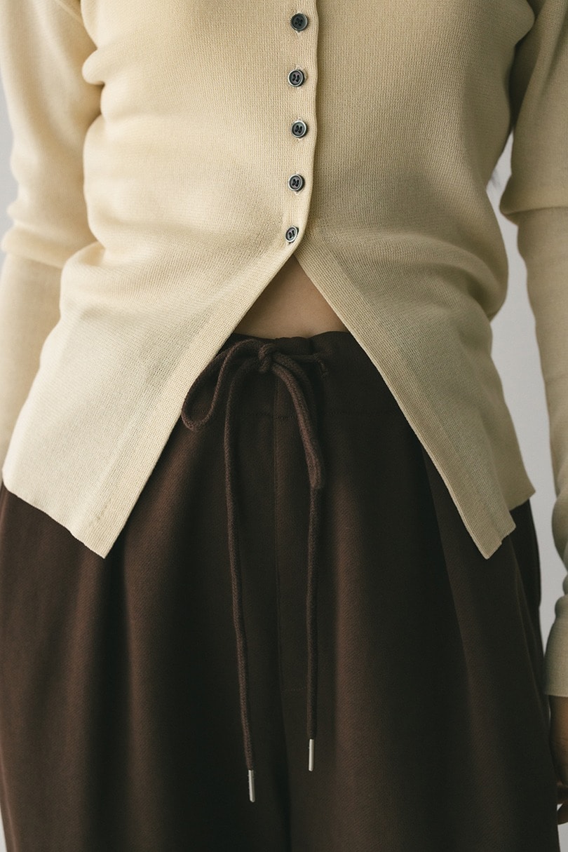 タックスウェットパンツ 詳細画像 BRN 3