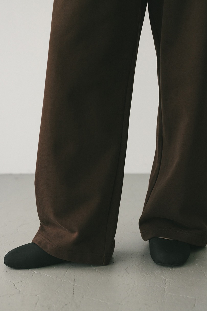 タックスウェットパンツ 詳細画像 BRN 5