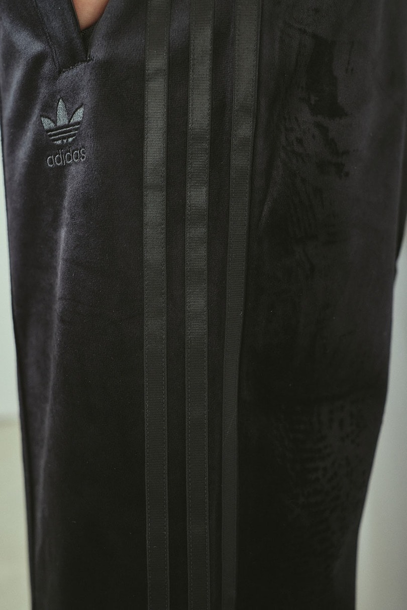 【adidas】VELVET TP トラックパンツ 詳細画像 BLK 8