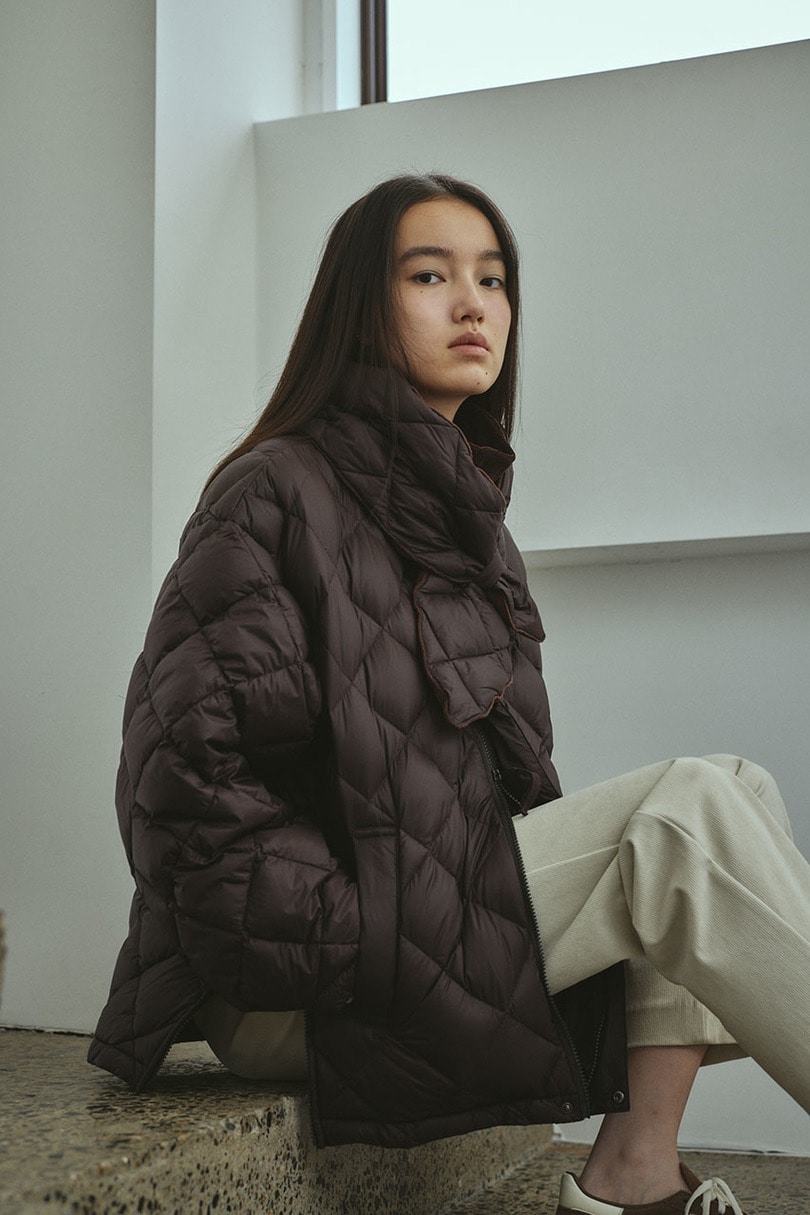 【別注】TAIONダウンジャケット 詳細画像 BRN 2