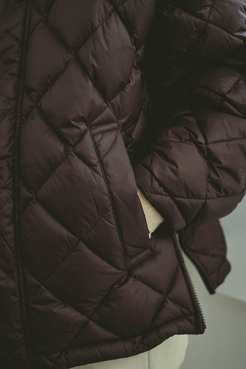 【別注】TAIONダウンジャケット 詳細画像 BRN 7