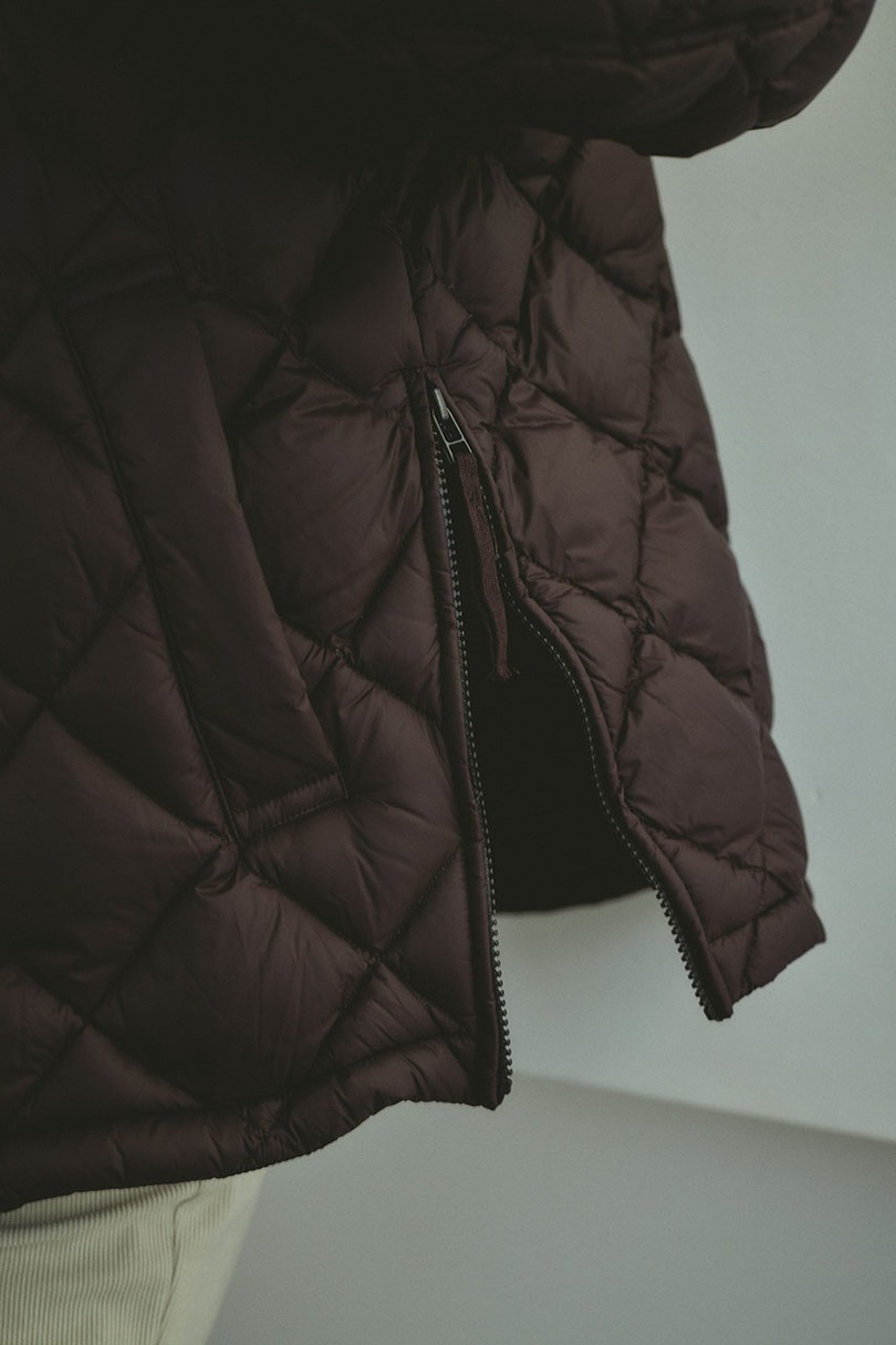 【別注】TAIONダウンジャケット 詳細画像 BRN 8