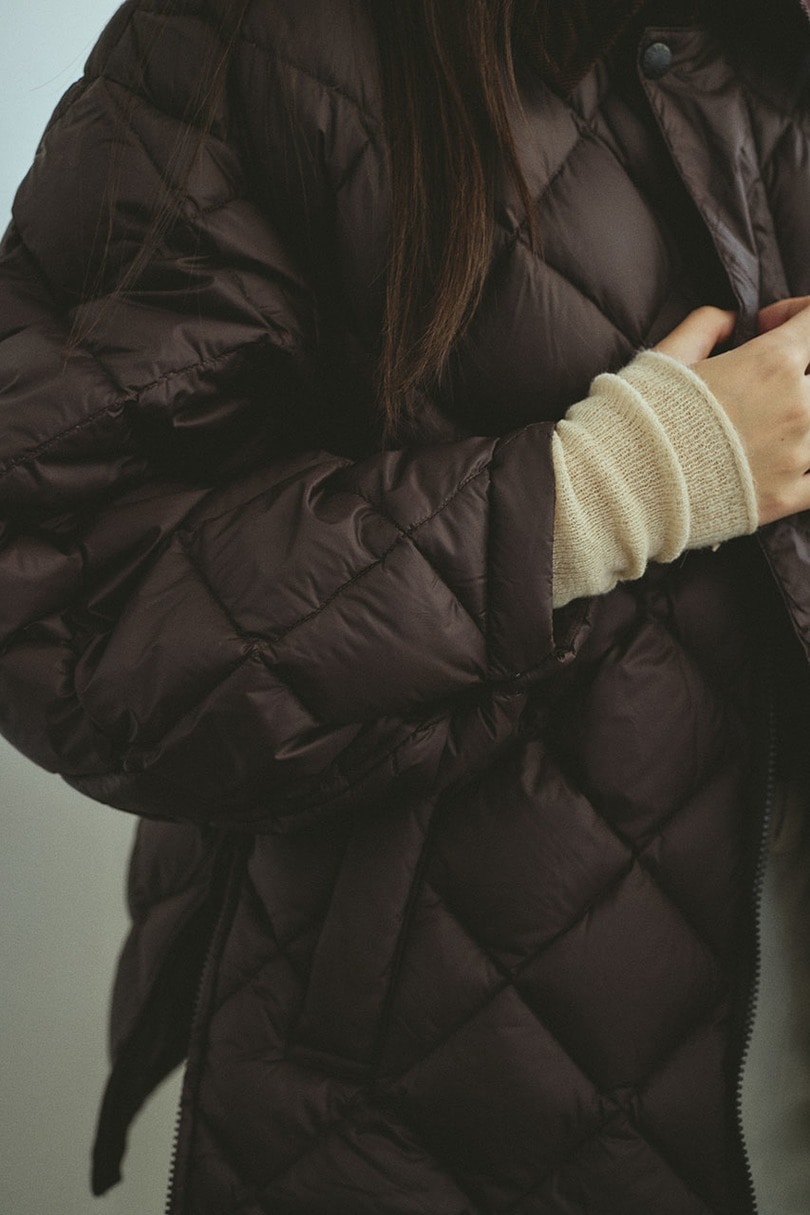 【別注】TAIONダウンジャケット 詳細画像 BRN 9