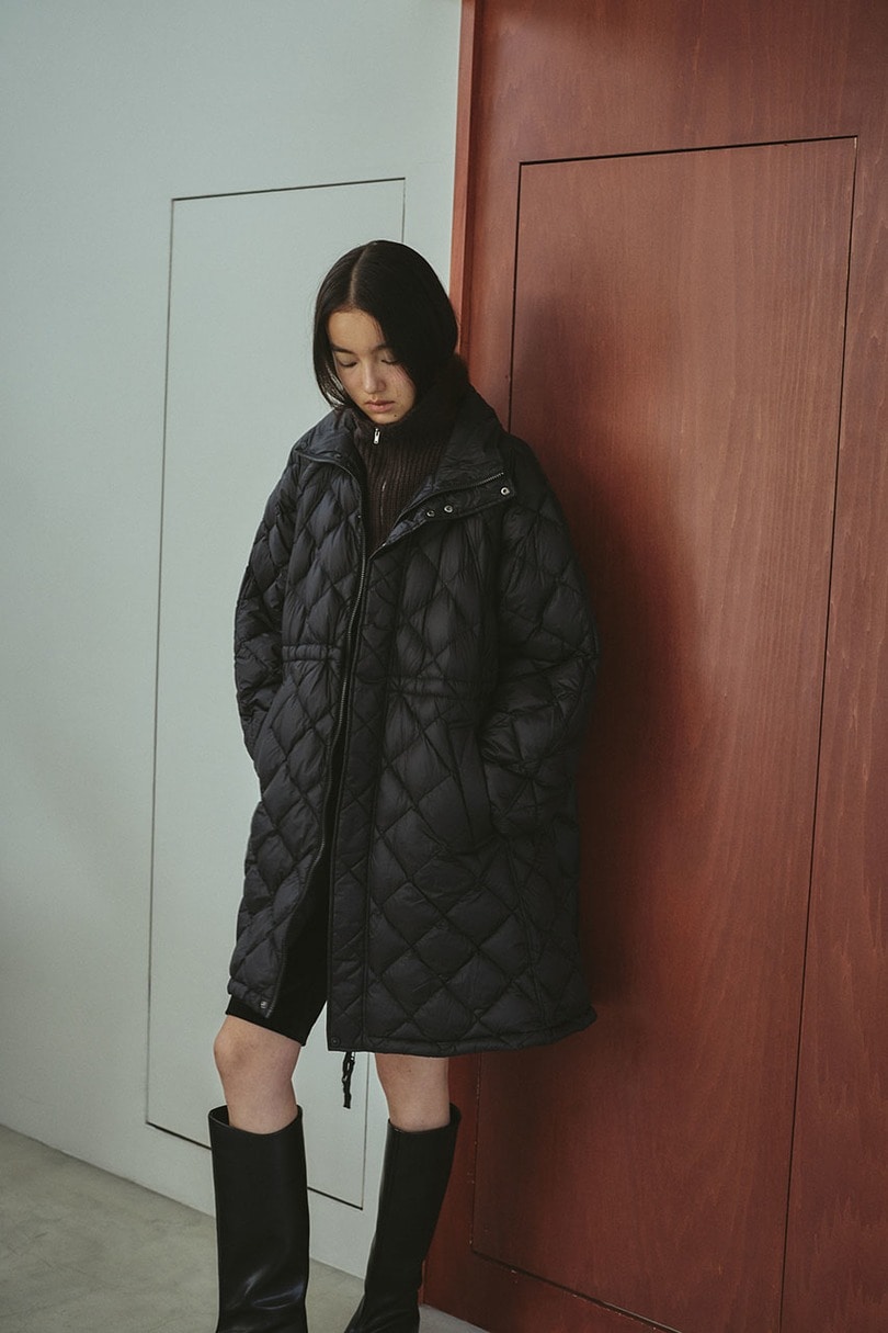 【別注】TAIONロングダウンコート 詳細画像 BLK 3