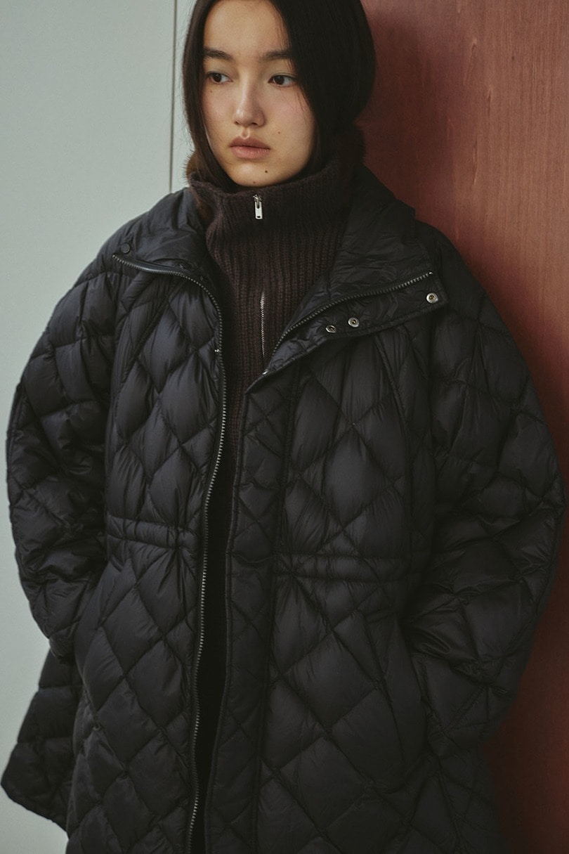 【別注】TAIONロングダウンコート 詳細画像 BLK 5