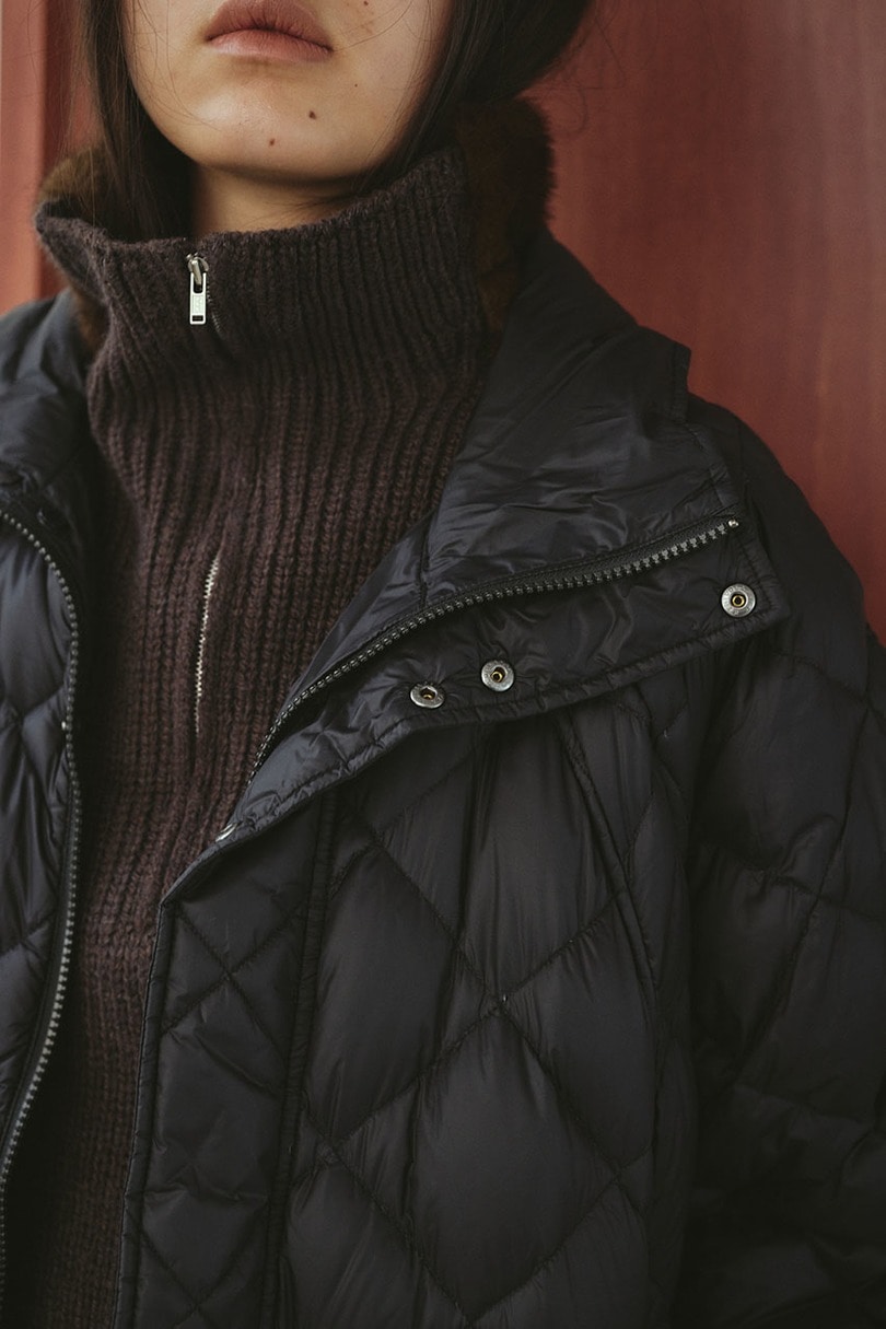 【別注】TAIONロングダウンコート 詳細画像 BLK 6